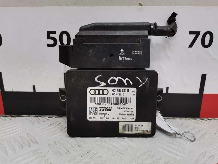 32620146A8K0907801D Блок управления стояночного тормоза (электроручник) Audi A4 B8 (2007-2015) Седан 2008г. | Фото № 1 32620146A8K0907801D Блок управления стояночного тормоза (электроручник) Audi A4 B8 (2007-2015) Седан 2008г. - Фото 1
