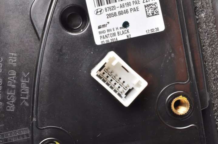 87620-A6190 Зеркало наружное правое  Hyundai i30 1 поколение (2007-2010) 2007г. | Фото № 12  87620-A6190 Зеркало наружное правое  Hyundai i30 1 поколение (2007-2010) 2007г. - Фото 12