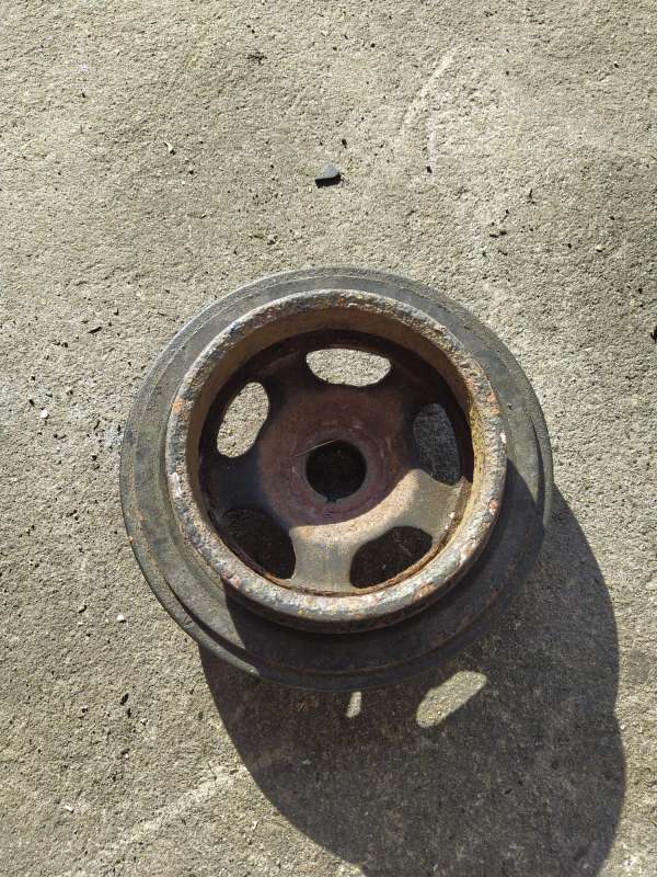 A6110300203 Шкив коленвала  Mercedes-Benz Sprinter (W901-905) 2001г. | Фото № 1  A6110300203 Шкив коленвала  Mercedes-Benz Sprinter (W901-905) 2001г. - Фото 1