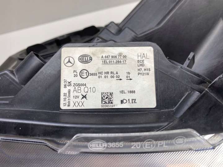 A4479067700 Фара левая Mercedes Vito W447 (2014-2024) 2014г. | Фото № 10 A4479067700 Фара левая Mercedes Vito W447 (2014-2024) 2014г. - Фото 10