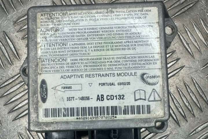 3S7T14B056 Блок AirBag  Ford Mondeo 3 поколение (2000-2003) 2000г. | Фото № 1  3S7T14B056 Блок AirBag  Ford Mondeo 3 поколение (2000-2003) 2000г. - Фото 1